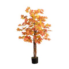 4ft. Autumn Deluxe Maple Artificial Fall Tree