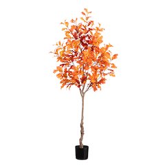7ft. Autumn Oak Artificial Fall Tree