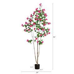 7ft. Artificial Minimalist Bougainvillea Tree