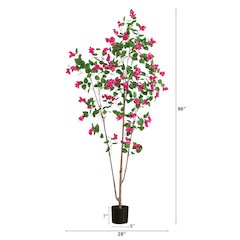 8ft. Artificial Minimalist Bougainvillea Tree