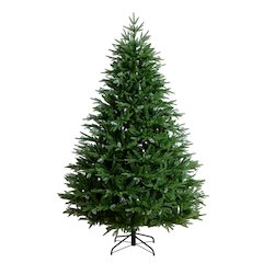 7ft. Pre-Lit Artificial Luxembourg Pine Christmas Tree with 340 LED Lights
