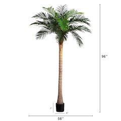 8ft. Artificial Coconut Palm Tree