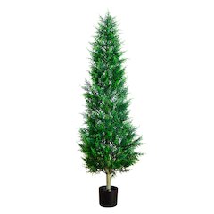 5ft. UV Resistant Artificial Cypress Tower Tree (Indoor/Outdoor)
