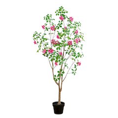 5ft. Artificial Dogwood Tree with Real Touch Leaves