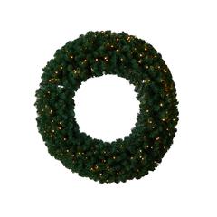 Large Artificial Christmas Wreath with 714 Bendable Branches
