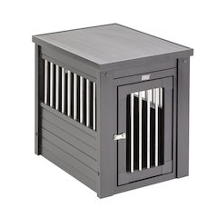 ECOFLEX® Dog Crate End Table - Grey Small