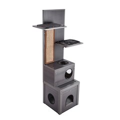 ECOFLEX® Kitty Klimber - Cat Tree - Grey
