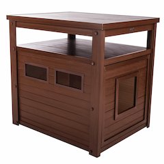 ECOFLEX® Jumbo Litter Box Cover End Table - Russet