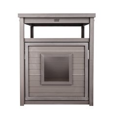 ECOFLEX® Jumbo Litter Box Cover End Table - Grey