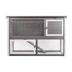 ECOFLEX® Columbia Rabbit Hutch in Grey