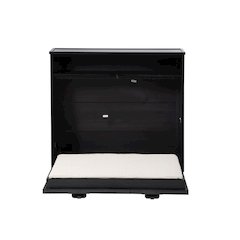 ECOFLEX X-Large Murphy Style Dog Bed in Black Finish