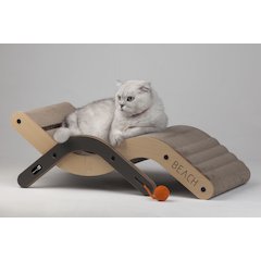 Purr and Play Kitty Lounge Scratcher, Large