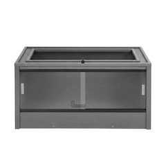36-Inch Grey Reptile Lounge with Durable Construction and Easy Care
