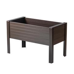 48" ECOFLEX Elevated Planter, Walnut