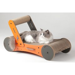 Purr and Play Kitty Trolley Scratcher