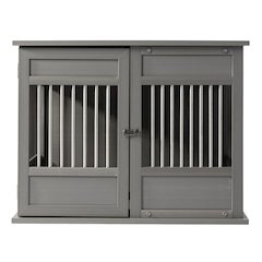 New Age Pet ECOFLEX Horizon Dog Crate - Grey Medium