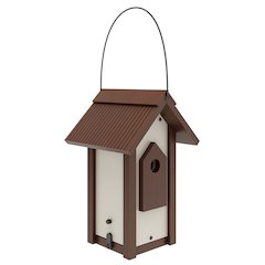 ECOFLEX Feathered Friends A-Frame Retreat Bird Feeder - Small