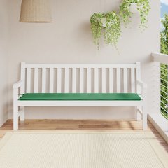 Garden Bench Cushion Green Oxford fabric (100% polyester) Large
