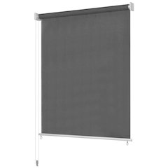 vidaXL Outdoor Roller Blind 39.3"x90.5"  Anthracite, 43493