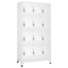 Locker Grey Steel Large Lockers Rectangular Industrial