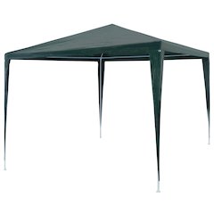 Party Tent Green Polyethylene and steel Medium