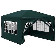 vidaXL Party Tent 9'10"x13'1" Green, 45101
