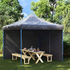 Party Tent Sidewall Anthracite 100% PE Large