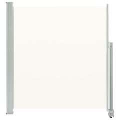 Side Awning Cream screen, Grey stand