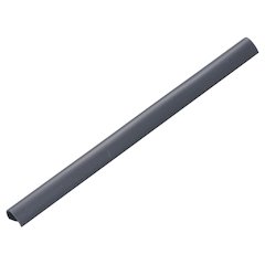 vidaXL 100 pcs Fence Strip Clips PVC Anthracite, 45477