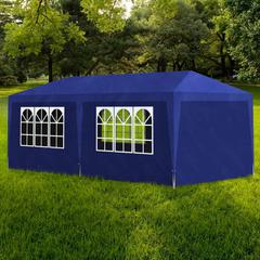 vidaXL Party Tent 10'x20' Blue, 90337