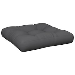 Pallet Cushion Gray 100% Polyester 19.7 x 19.7 x 4.7 in