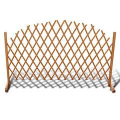 vidaXL Trellis Fence Solid Wood 5' 11" x 3' 3", 41296