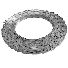 vidaXL BTO-22 NATO Razor Wire 328' Steel, 141807
