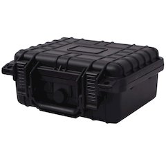 vidaXL Protective Equipment Case 10.6"x9.7"x4.9" Black, 142169