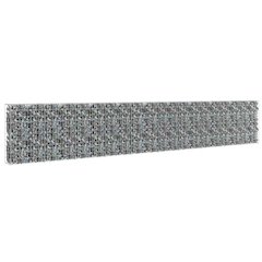 Gabion Wall with Covers Galvanized Steel 236"x11.8"x39.4"