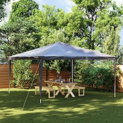 Party Tent Anthracite Polyethylene 13.1 x 13.1 ft Durable