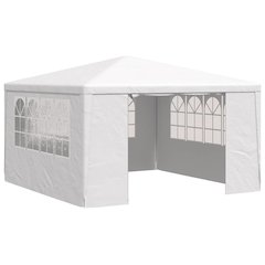 Party Tent White Polyethylene 13.1 x 13.1 ft