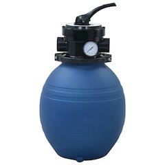 Sand Filter Blue High-density polyethylene 11.8 in Durable
