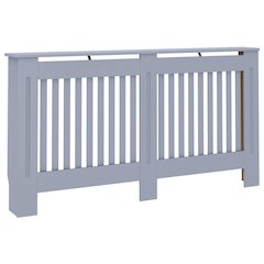 Radiator Cover Anthracite 59.8"x7.5"x32.1" MDF