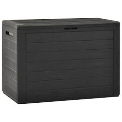 Storage Box Anthracite Polypropylene 30.7x17.3x21.7 in