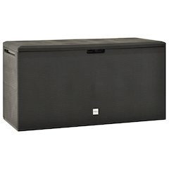 Storage Box Anthracite Polypropylene 44.9 x 18.5 x 23.6 in