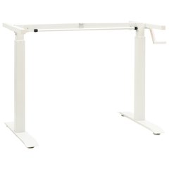 Stand Up Desk Frame White Carbon steel Adjustable