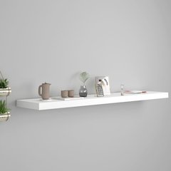 Wall Shelf White Honeycomb MDF, Metal Standard Wall mounting
