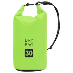 vidaXL Dry Bag Green 7.9 gal PVC 2783