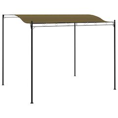 Gazebo Set of 2 Taupe Steel and polyester Large Durable