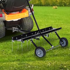 Scarifier Black Steel Large Scarifier Rectangular Industrial