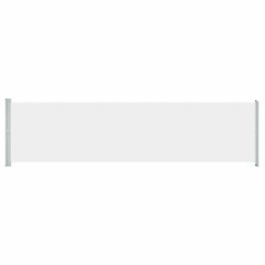 Side Awning Cream Polyester with PU coating, Powder-coated steel