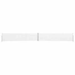 Side Awning Cream Polyester with PU coating, Powder-coated steel