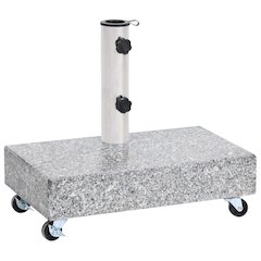 Umbrella Base Light Grey Granite base Standard Umbrella Base
