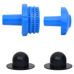 Pool Strainer Set Blue and black PP (Polypropylene), rubber Medium